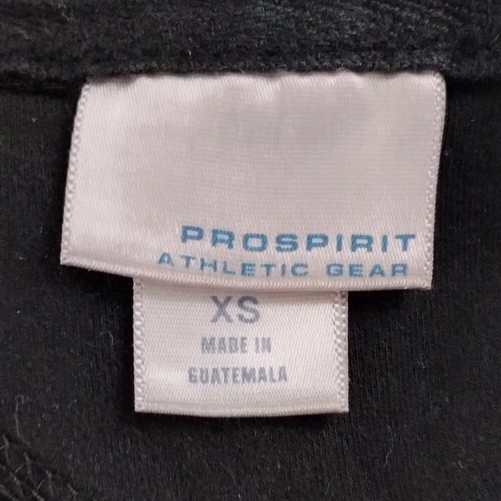 Prospirit Athletic Gear Hooded Zip-Up Black Vest w/ Pockets - Picture 5 of 5